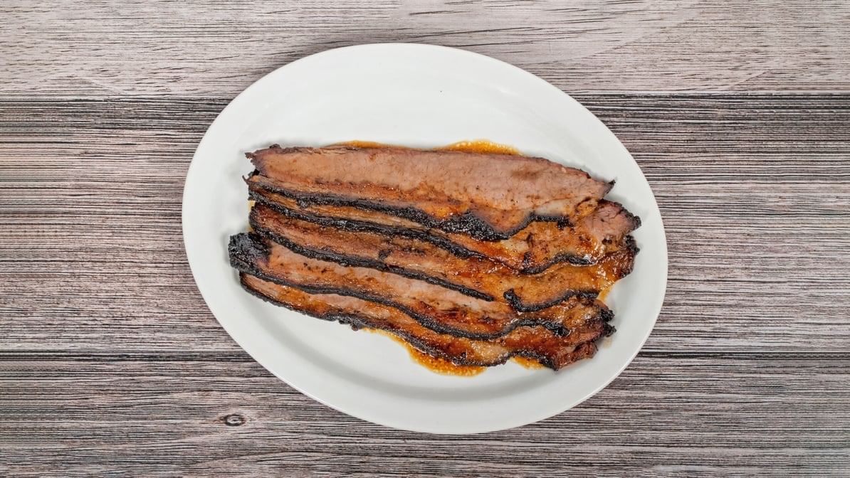 Beef Brisket Sandwich.