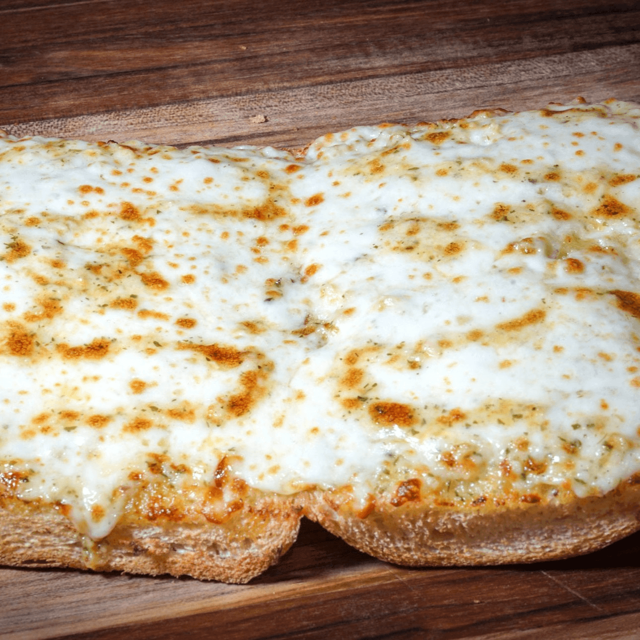 Regular Garlic Bread.