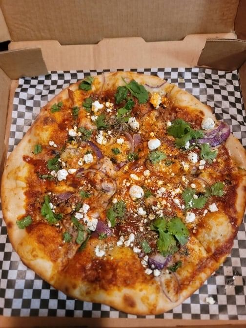 MEXICAN PIZZZA HALF MOON.