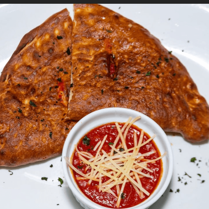 Cheese calzone.
