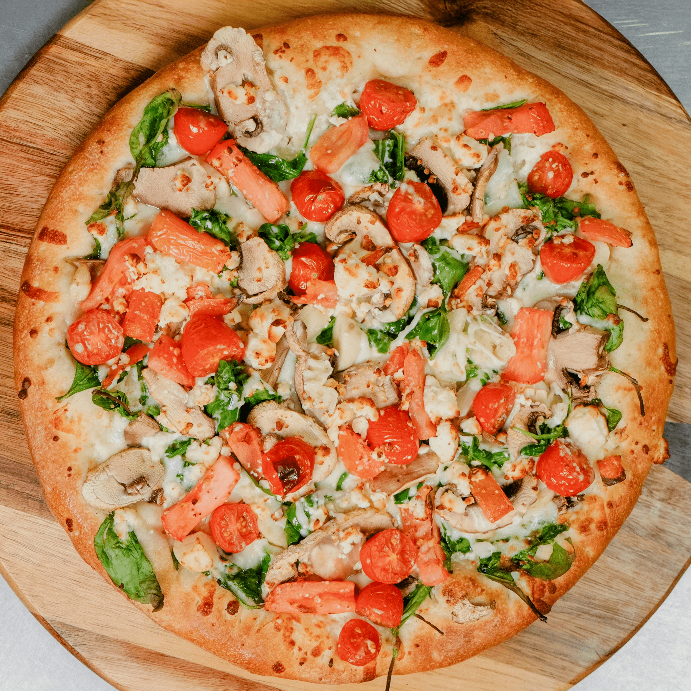 Garlic Spinaci Pizza (Large).