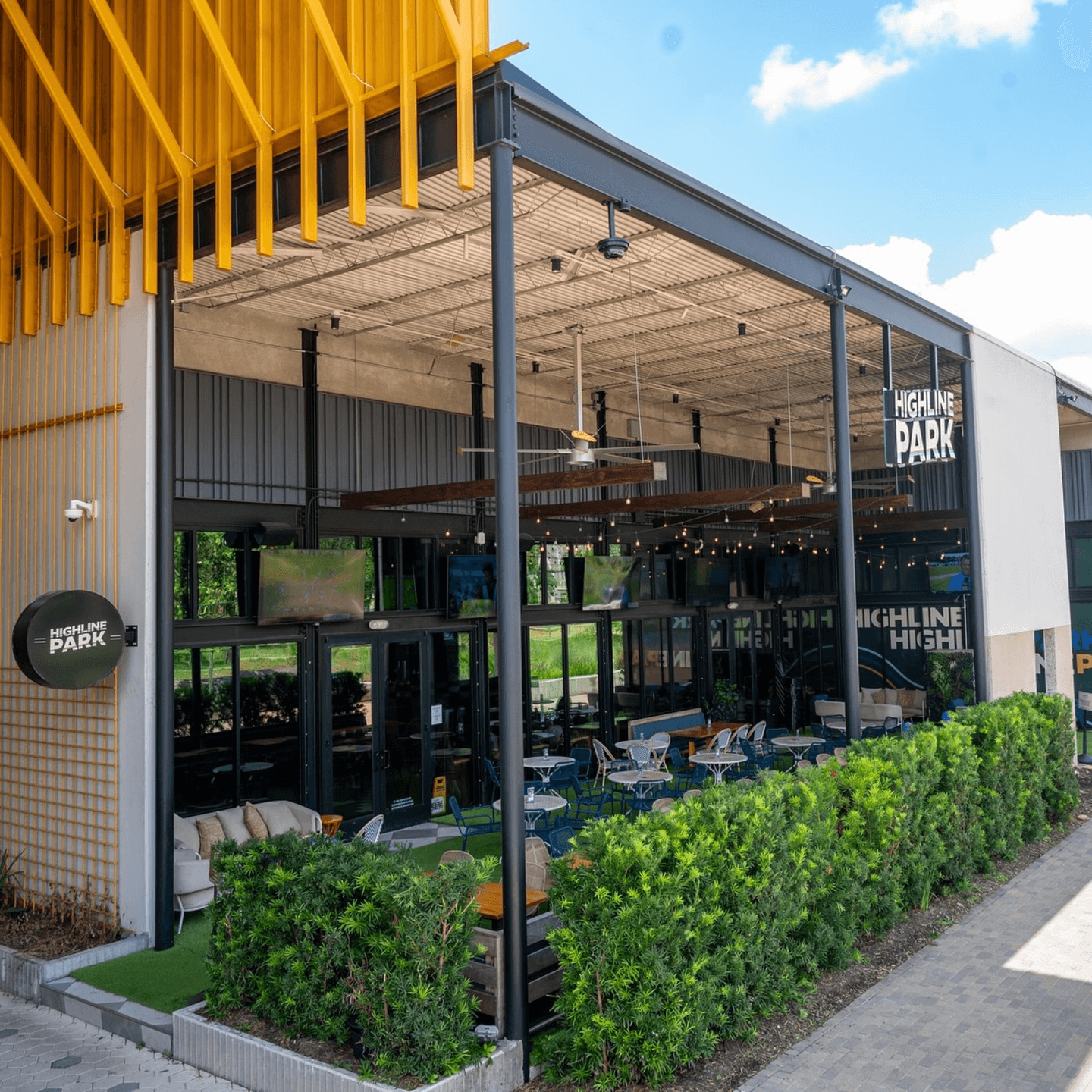 Welcome to the Heights’ only park-side patio bar