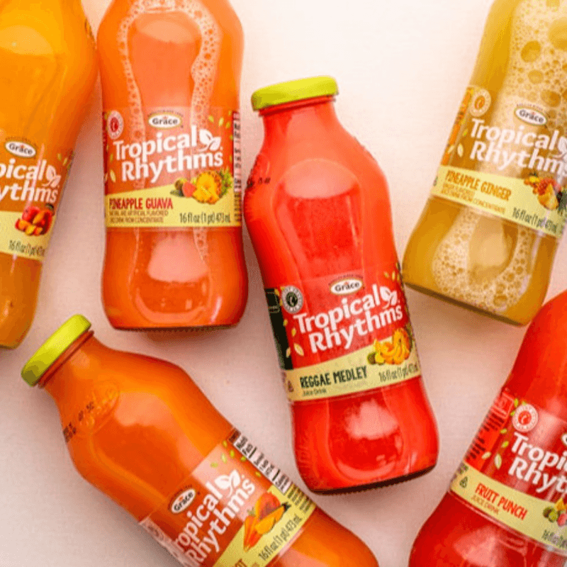 Grace Bottled Juice.