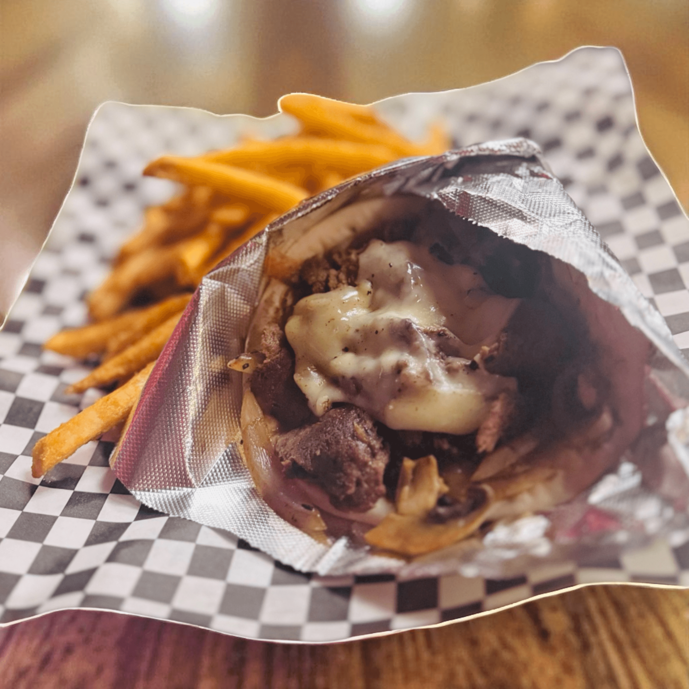 Philly Steak Pita (Hot).
