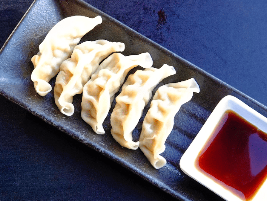 Pork Gyoza.