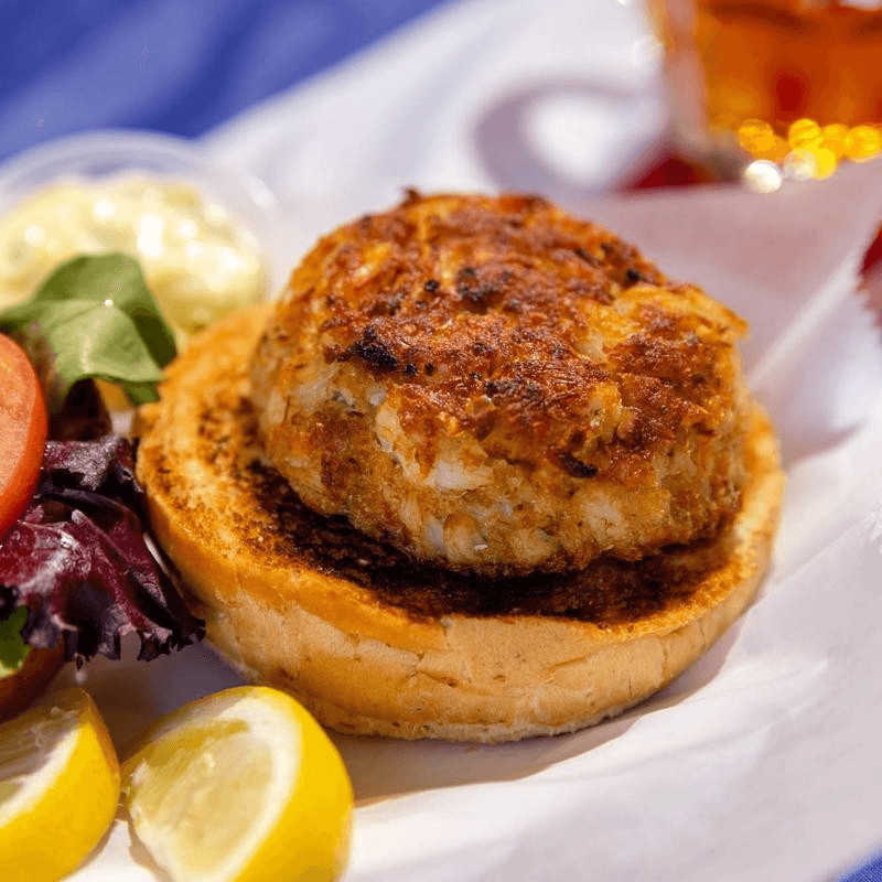 Crabcake Sandwich.