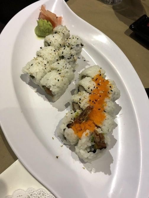 Spicy Salmon Roll.