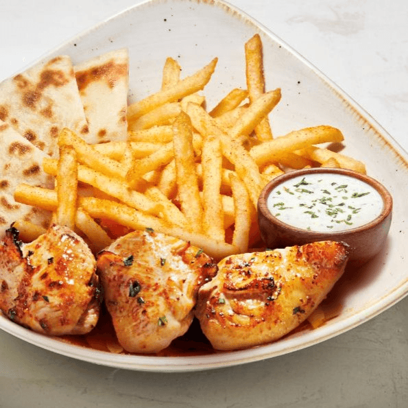 Dimi's Favorite Chicken Plate.