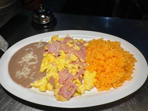 Huevos Con Jamón.