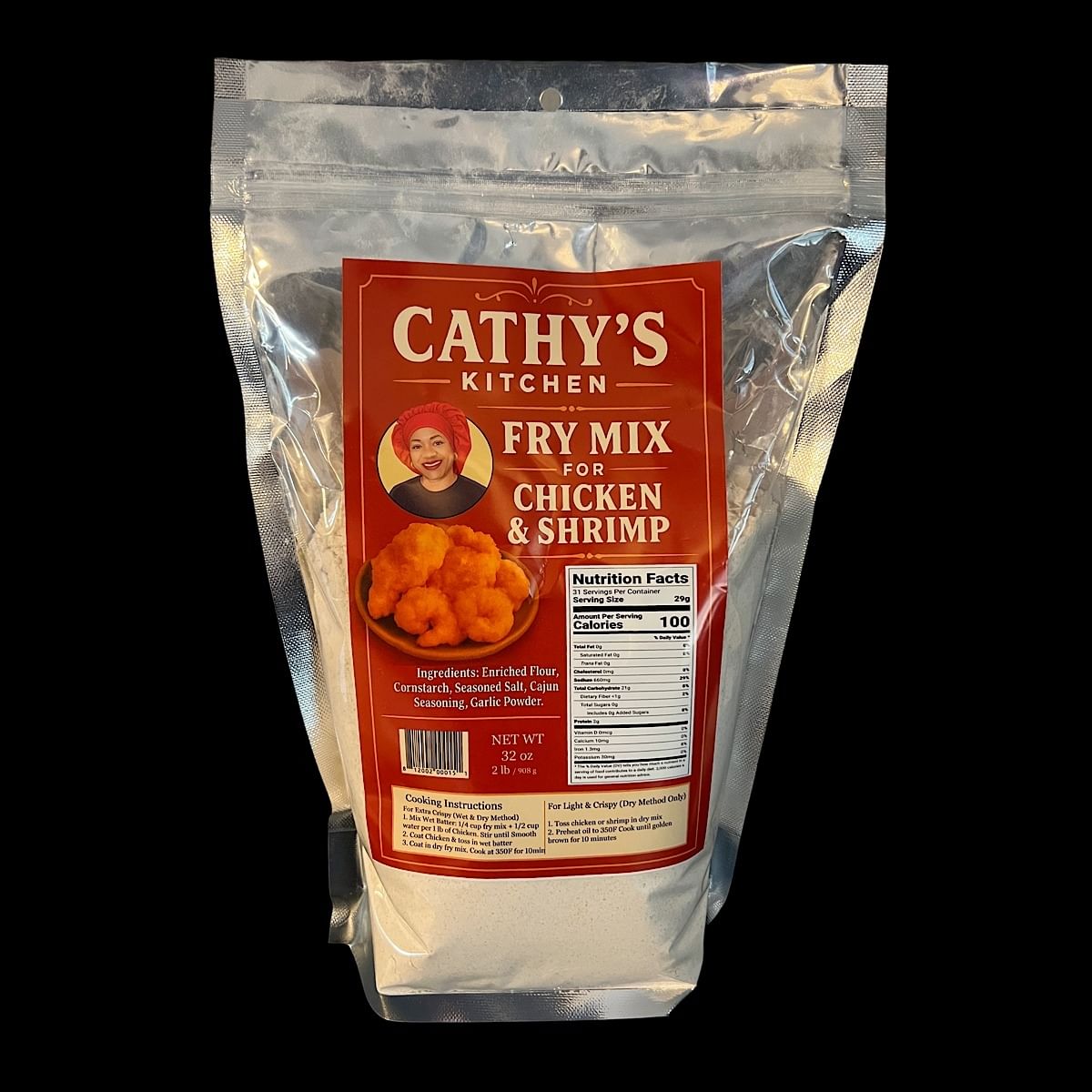 Cathy's Kitchen Fry Mix.