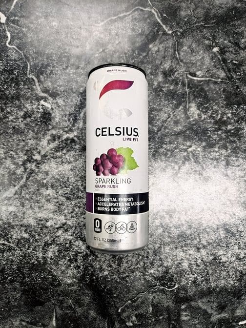 Celsius Grape Rush 12 Oz.