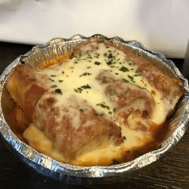 Rollatini with Ham Eggplant.