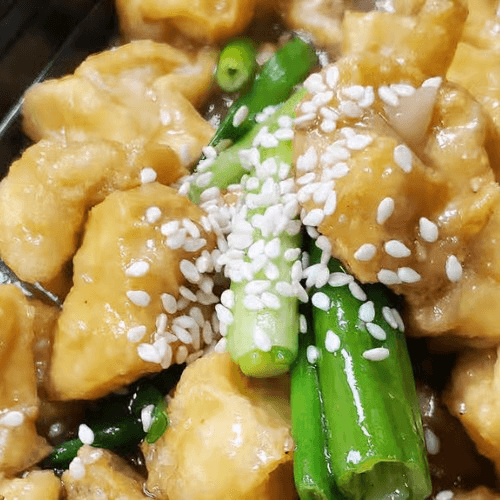 Crispy Tofu Stir-fry.