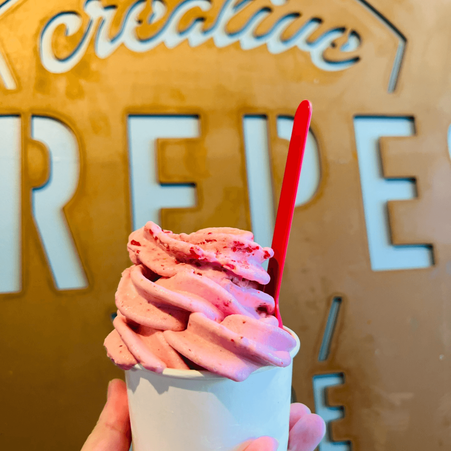 NOW SERVING FROZEN YOGURT SWIRLS!