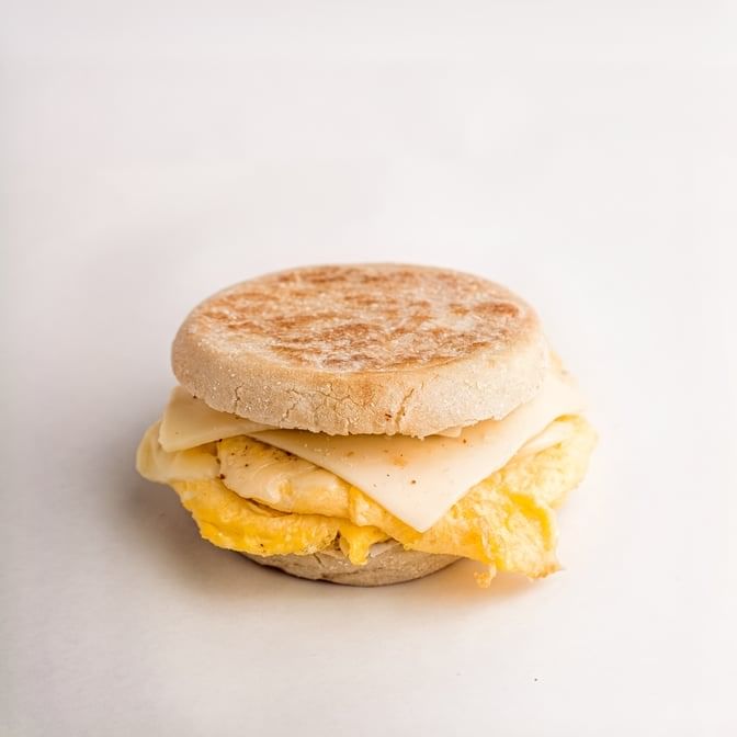 Egg & Cheese English Muffin.