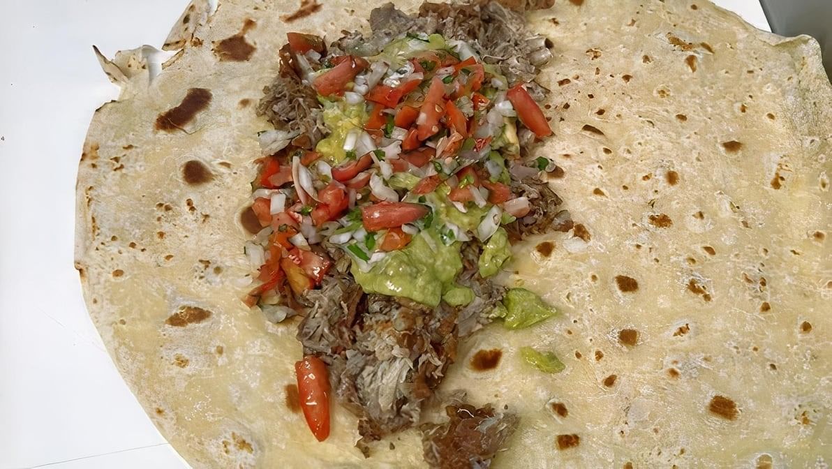 Carnitas Burrito.