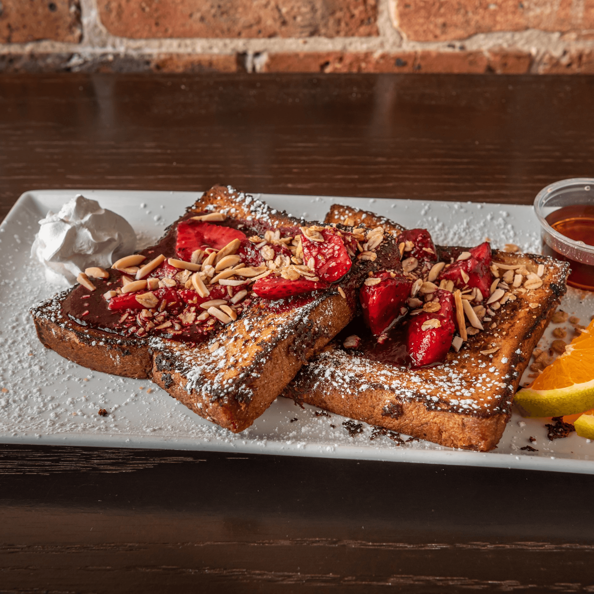 Berry Compote French Toast.