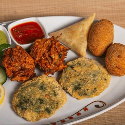 Indian Kitchen Palace Platter.