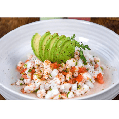 Shrimp Ceviche.