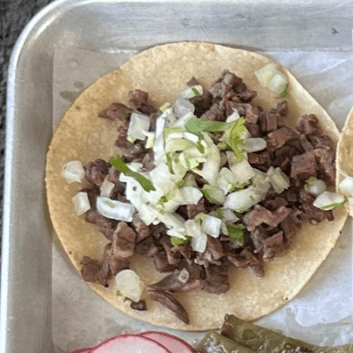 Lengua / Beef Tongue Taco