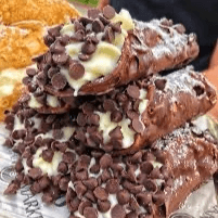 Chocolate Cannoli.