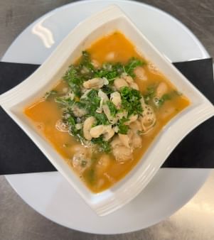 Kale and White Bean Soup.