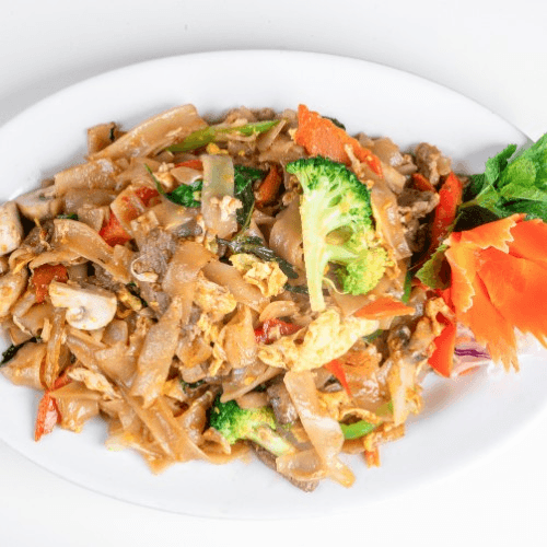 23. Drunken Noodles* (Pad Kee Mao).