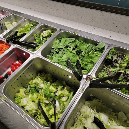 Lunch Salad Bar.