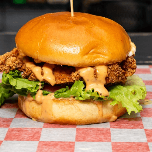 Combo Crispy Chicken Sandwich.