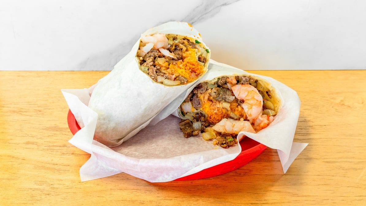 Surf & Turf Burrito.