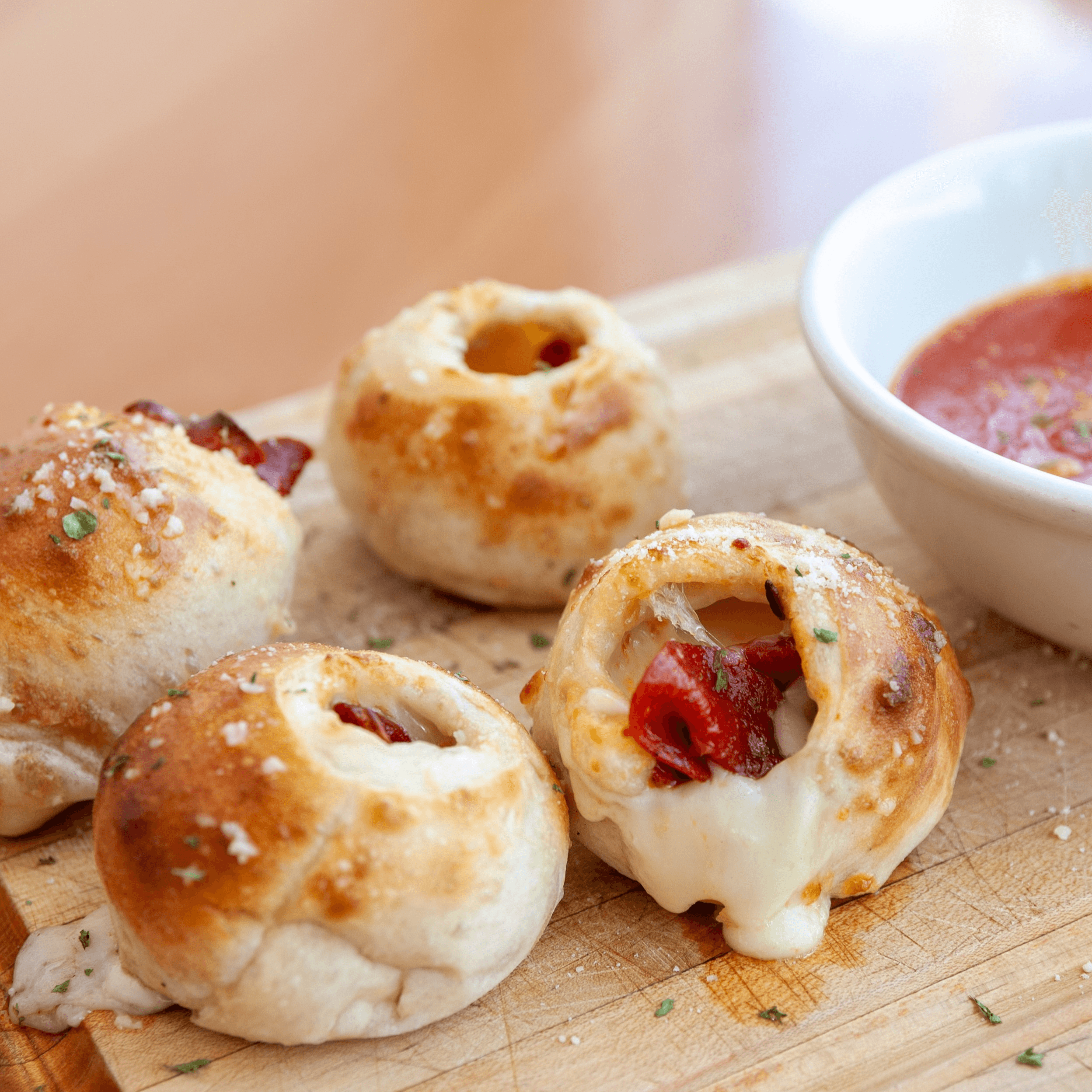 Signature Pizza Bites.