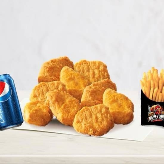 #10 9pc Chicken Nuggets Combo.