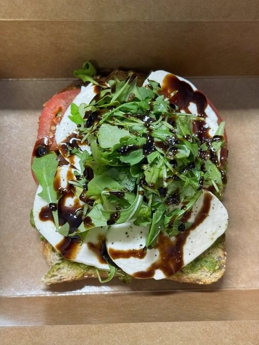 Caprese Toast.