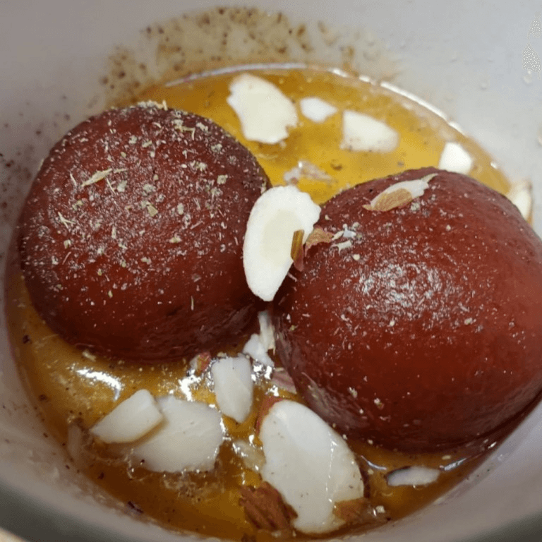 Gulab jamun.