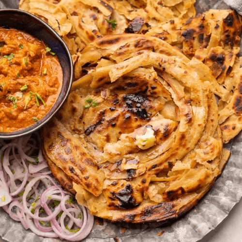 Lachha Paratha.