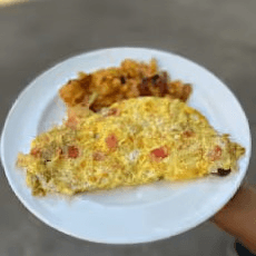Mexican Omelette.
