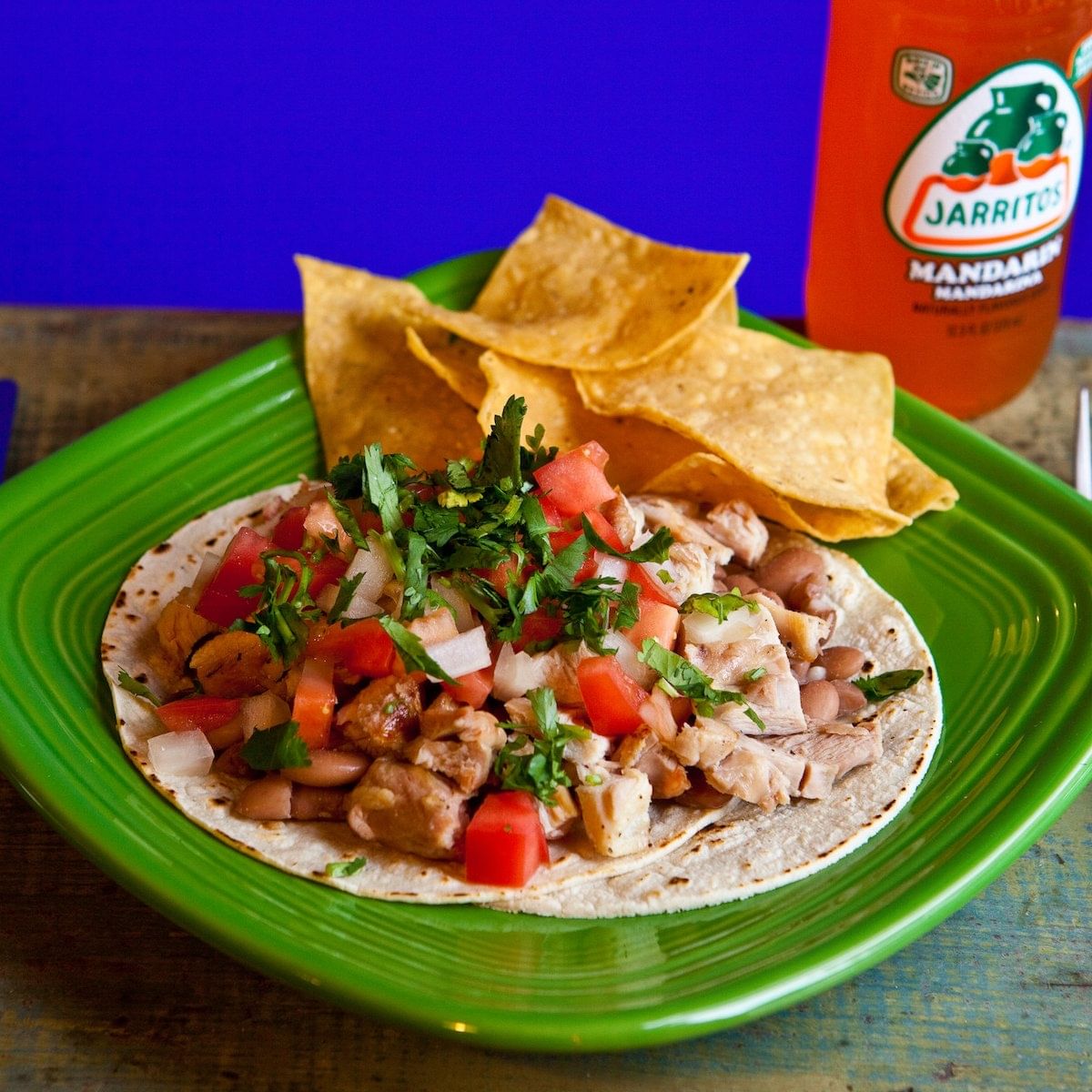 Grilled Chicken Taco.