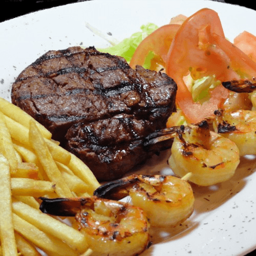 Filet Mignon & Shrimp