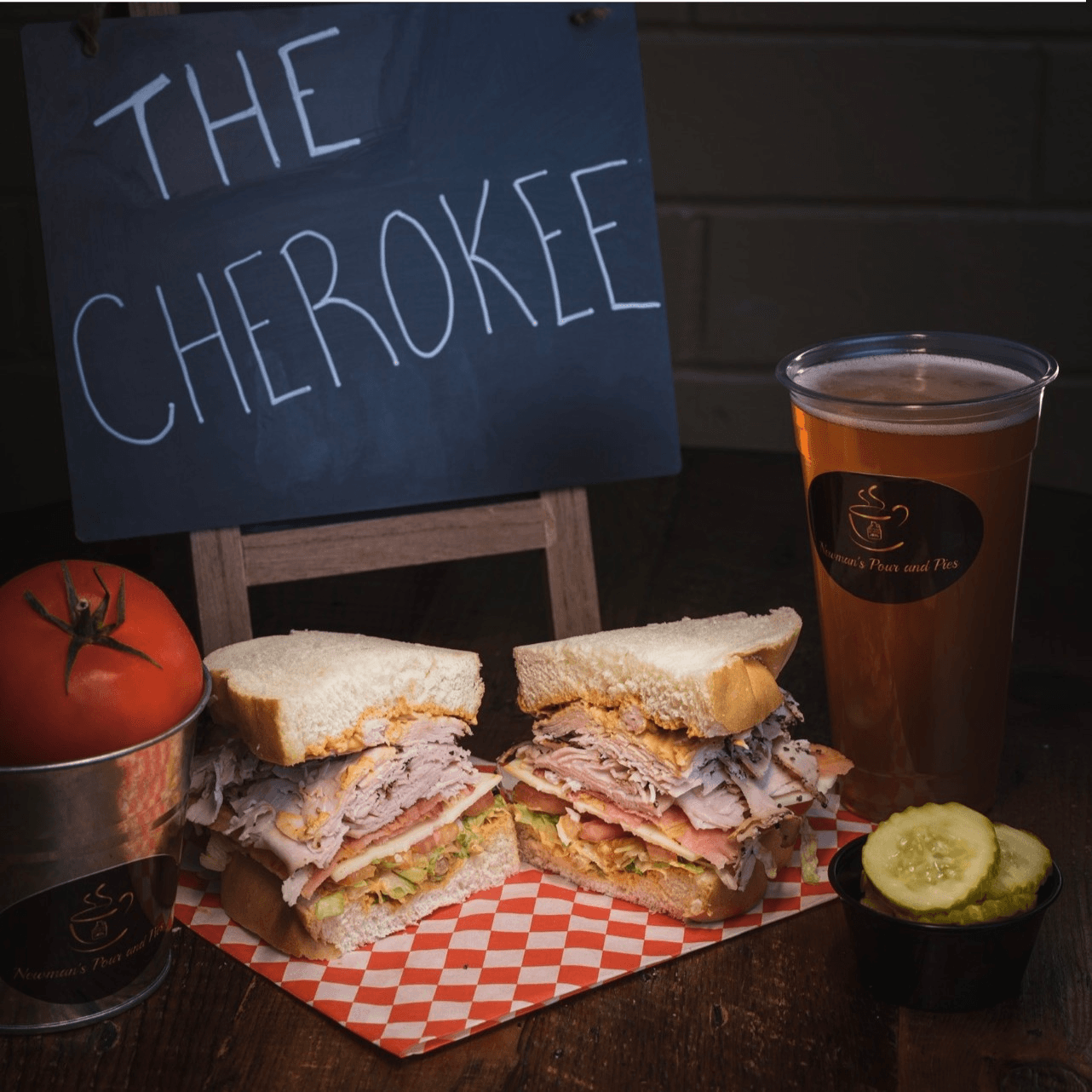 The Cherokee Sandwich.