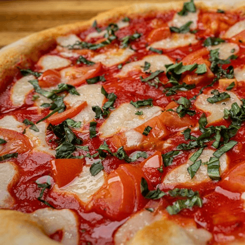 Vegan Margherita Pan Pizza