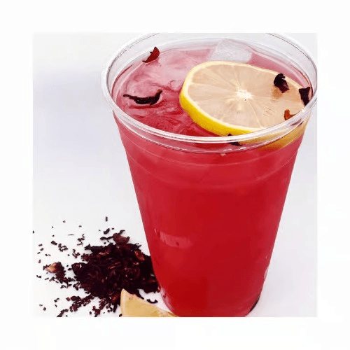 Hibiscus Lemonade.