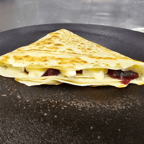 Brie and Cranberry Crepe