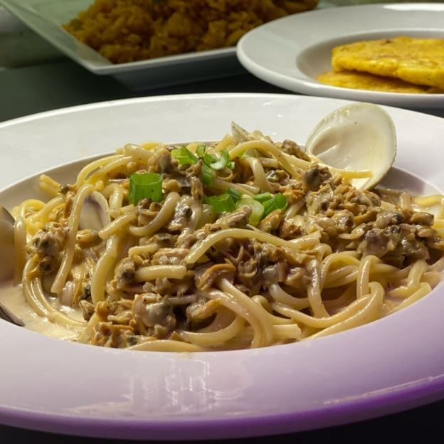 Baby Clams Linguini.