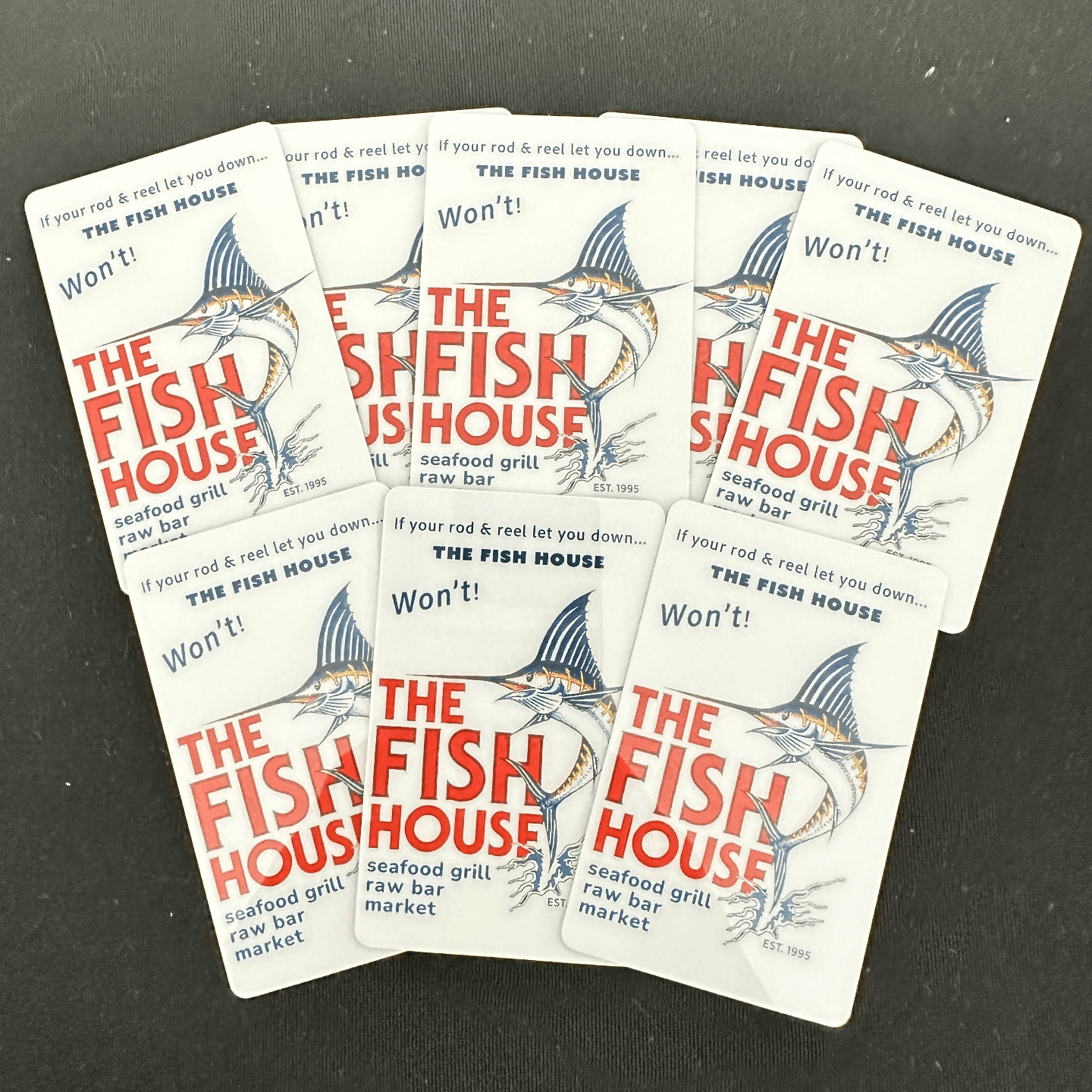 The Fish House Gift Cards Available