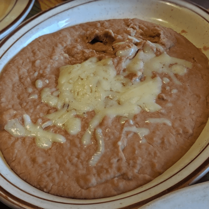 Refried Beans.