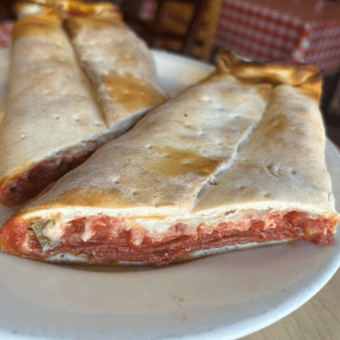 Pepperoni Calzone.
