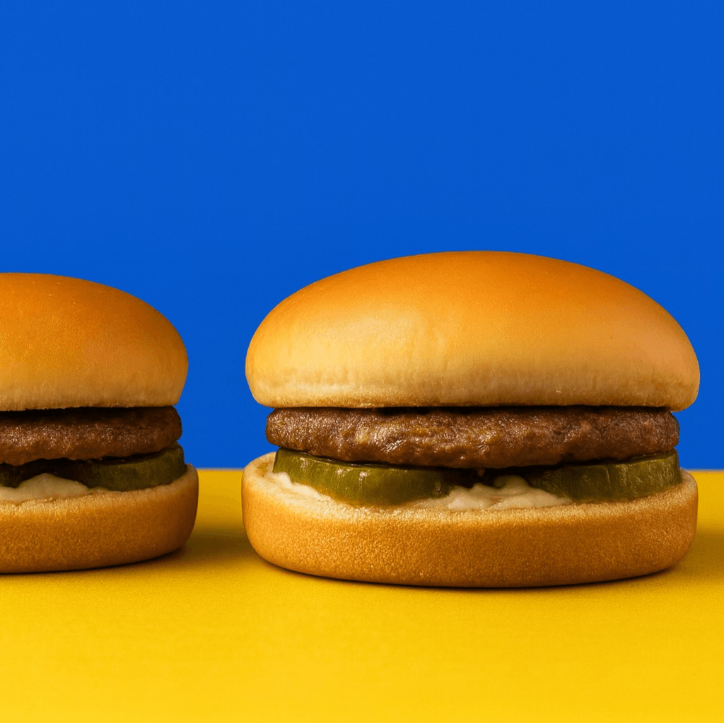 2 Classic Burgers Ala Cart.