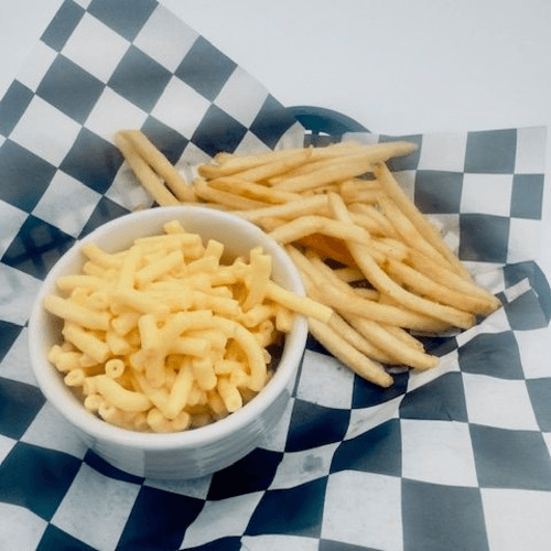 Kids Kraft Mac-n-cheese.