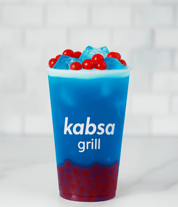 Electric blue chiller.