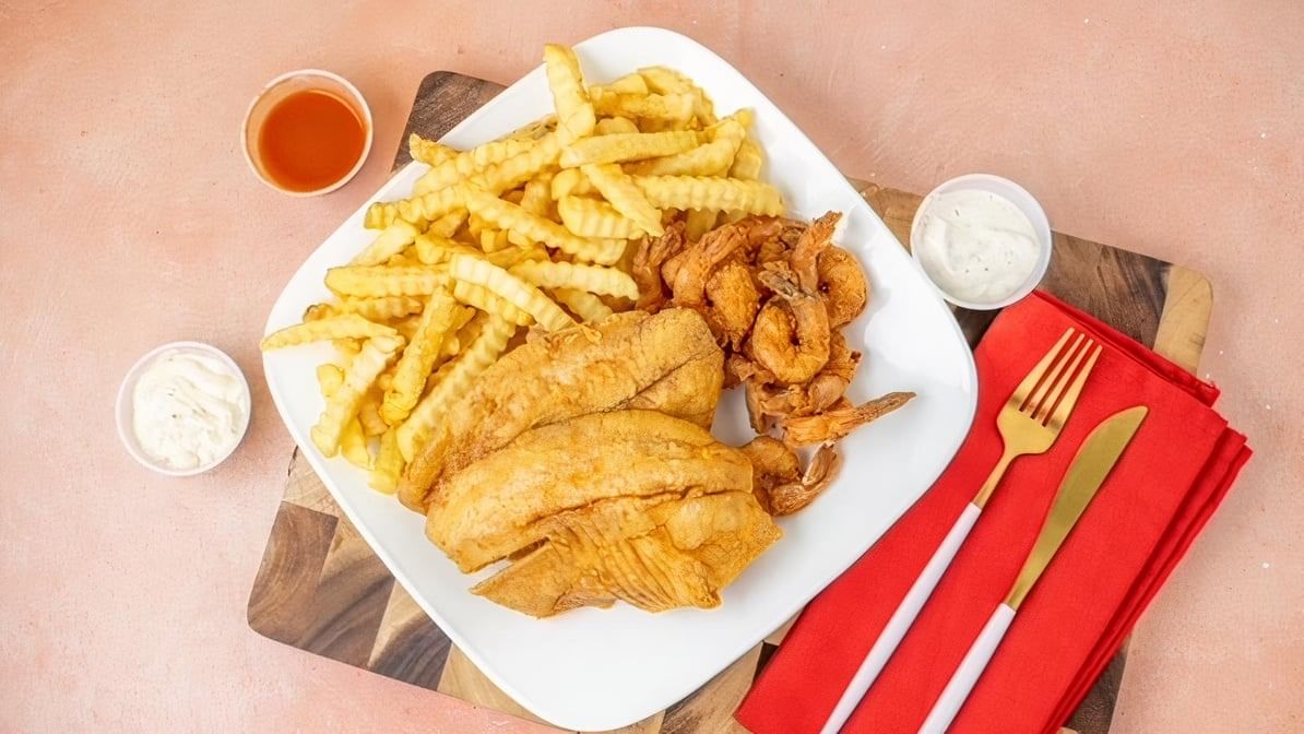 # 1. Tilapia & Shrimp.